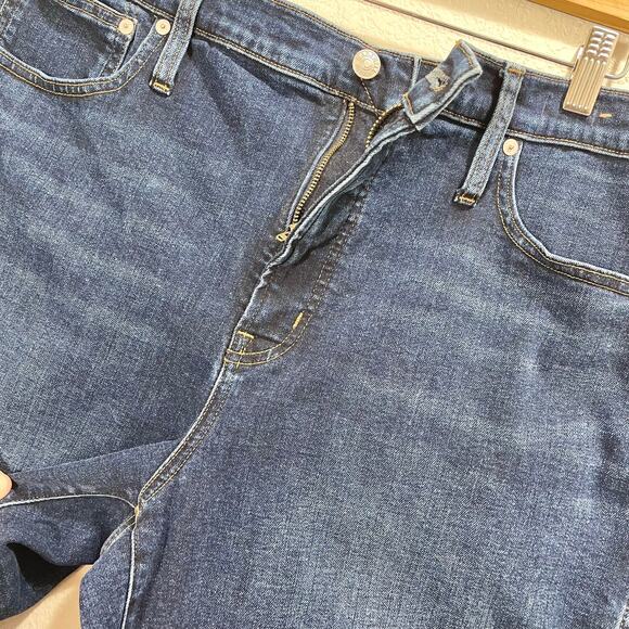 Madewell The Perfect Vintage Jean Women's Size 33 Dark Blue Minimalist Chic - Picture 12 of 12